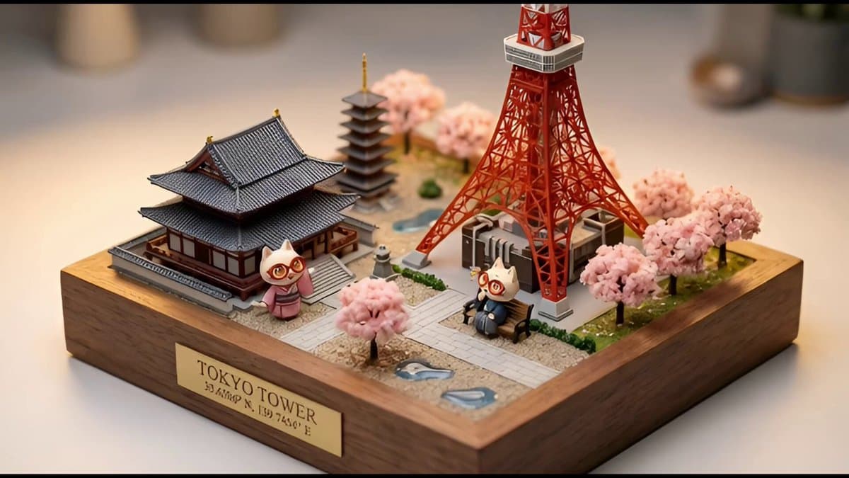 Isometric Diorama Generator for Geographic Locations