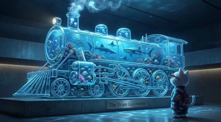 Surreal Aquarium Concept Art Generator